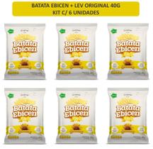 Batata Ebicen + Lev Original 40g - kit c/ 6 unds