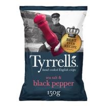 Batata Frita com Pimenta do Reino Sal Marinho Tyrrells 150g