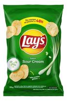Batata Frita Lisa Sabor Creme De Cebola 115g Lay's Batata Frita Lisa Sabor Creme De Cebola 115g Lay's