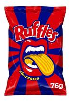 Batata Frita Ondulada Ruffles Churrasco 76g Elma Chips