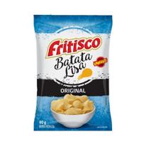 Batata Fritisco Lisa Natural 80g C/ 10 Unidades
