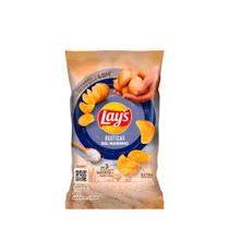 Batata Lays Rústica Com Sal Marinho 68g Batata Lays Rústica Com Sal Marinho 68g