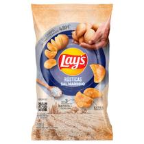 Batata Lays Rústicas Sal Marinho Extra Crocante 108g Batata Lays Rústicas Sal Marinho Extra Crocante 108g