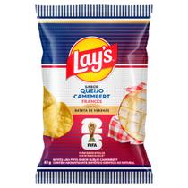 Batata Lays Sabor Queijo Camembert Francês Copa do Mundo da FIFA 26 62g
