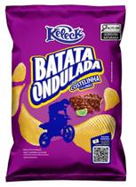 Batata ondulada keleck costelinha com limão cx 12 un 45 g Batata ondulada keleck costelinha com limão cx 12 un 45 g