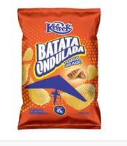 Batata ondulada keleck frango grelhado 12 un 45g