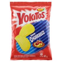 Batata ondulada Yokitos Yoki churrasco 45 g Batata ondulada Yokitos Yoki churrasco 45 g