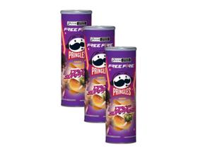 Batata Pringles Free Fire Sabor Drop Surprise 105g - 3 Unid - Parati