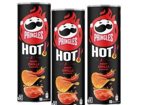 Batata Pringles Hot Sweet Chili Importada 160g - 3 unidade