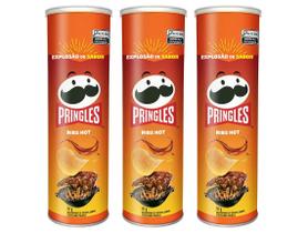 Batata Pringles Ribs Hot 141g 3 Unidades Batata Pringles Ribs Hot 141g 3 Unidades