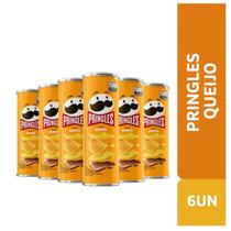 Batata Pringles Tubo Queijo 109g C/ 6 Unidades