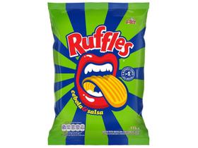 Batata Ruffles Elma Chips Sabor Cebola e Salsa 115g Batata Ruffles Elma Chips Sabor Cebola e Salsa 115g