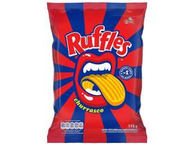 Batata Ruffles Elma Chips Sabor Churrasco 115g Batata Ruffles Elma Chips Sabor Churrasco 115g