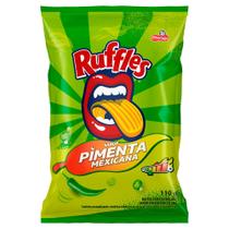 Batata Ruffles Elma Chips Sabor Pimenta Mexicana 110g