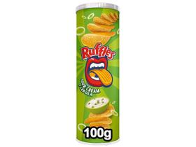 Batata Ruffles Sour Cream e Cebola Tira Onda Elma Chips 100g
