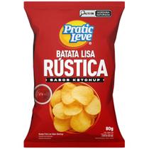 Batata Rústica Lisa Pratic Leve 80g - Ketchup