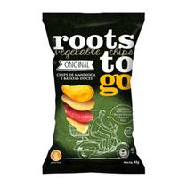 Batatas Chips Naturais de Diversos Sabores 45g Roots To Go Batatas Chips Naturais de Diversos Sabores 45g Roots To Go