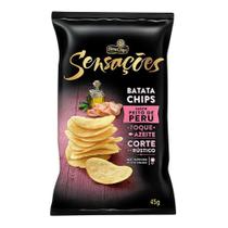 Batatas Sabor Peito de Peru Sensações 45g - Elma Chips