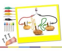 Batatavolt DIY - Kit de Educação Maker para Experimentos de Ciências e Tecnologia
