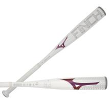 Bate de Softbol Mizuno Finch para Jóvenes, Tee Ball, Niñas, 340g, 60cm