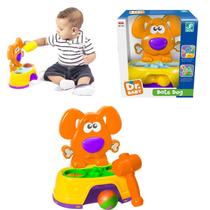 Bate Dog Cachorrinho Com Martelo E Bolinhas - Jp Brink Bate Dog Cachorrinho Com Martelo E Bolinhas - Jp Brink