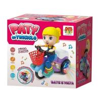 Bate e Volta PATY no Triciclo com Luz e Som - DM Bate e Volta PATY no Triciclo com Luz e Som - DM