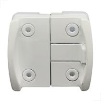 Bate Fecha 1570Mini P/ Janela De Blindex V/v Metal - Branco