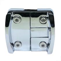 Bate Fecha 1570Mini P/ Janela De Blindex V/v Metal - Cromado
