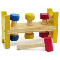 Bate pinos baby em madeira - wood toys - 49