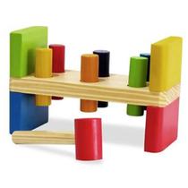 Bate pinos colorido - wood toys - 66