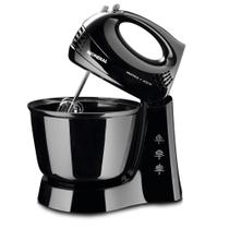 Batedeira 400 watts 3 velocidades preta Prática - B-44-B (220V) Batedeira 400 watts 3 velocidades preta Prática - B-44-B (220V)