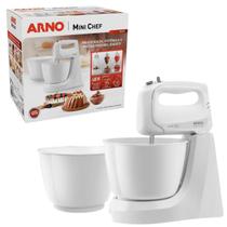 Batedeira Arno Mini Chef 400w Branca Hand Mixer HM10 220V Batedeira Arno Mini Chef 400w Branca Hand Mixer HM10 220V