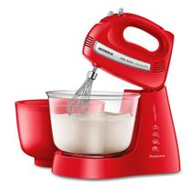 Batedeira Bella Massa Mondial Vermelha e Inox 500W B-55-R