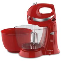 Batedeira Britânia Diamante Cristal Double Mixer Vermelha 550W 110V