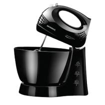 Batedeira com Pedestal Mondial Prática Preta 400w 220v