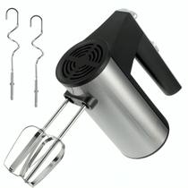 Batedeira De Mão Portátil Elétrica Inox Uso Doméstico 110v