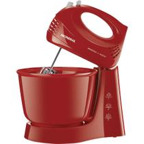 Batedeira de Mesa Mondial Pratica B44R 400W 3 Velocidades Vermelha 127V