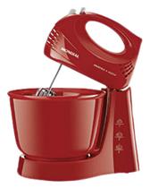Batedeira de Mesa Mondial Pratica B44R 400W 3 Velocidades Vermelha 220V