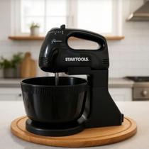 Batedeira Elétrica 220V com Balde 2L - Preta
