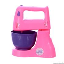 Batedeira infantil rosa brinquedo cozinha culinária diversão presente criança aniversário educativo - PLAY TOYS