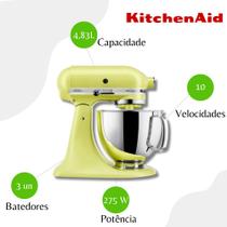 Batedeira Kitchenaid Stand Mixer Artisan Kyoto Glow - KEA33CKANA - 110V