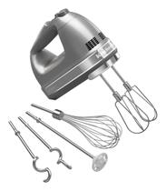 Batedeira Manual KitchenAid 9 Velocidades - Digital Turbo Beater II - Prata