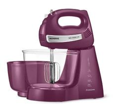 BATEDEIRA MONDIAL 4 VELOCIDADES TURBO TIGELA DUPLA Lilas 127V