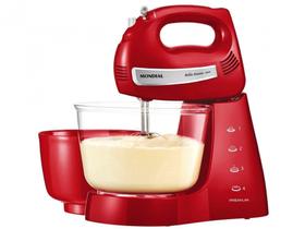 Batedeira Mondial Vermelha 500W Premium - Bella Massa B-29 04 Velocidades