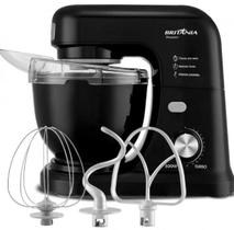 Batedeira Planetaria 500W Britania 12 Velocidades 4L Luxx Black 127V
