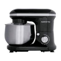 Batedeira Planetária Agratto Supremma 700W 5 Litros 220V Preta com Tigela Inox