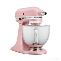 Batedeira Planetária Artisan KitchenAid Stand Mixer com 10 Velocidades e 03 Batedores Dried Rose