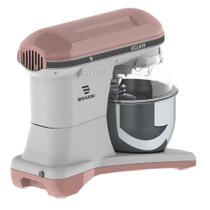 Batedeira Planetária Braesi 5 Litros Eletrônica Pink Cupcake Bivolt BP-500 ECLAIR