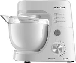 Batedeira Planetária Branco Mondial 12 Velocidades 700W