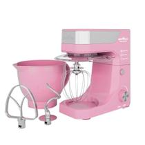 Batedeira Planetária Britânia Rosa 900w Tigela De 5l 220v Batedeira Planetária Britânia Rosa 900w Tigela De 5l 220v